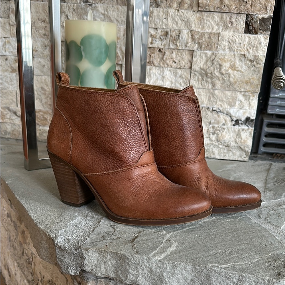 Lucky Brand Brown Ankle Boots